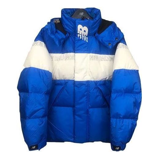 Пухо яке New Balance Colorblock Padded Jacket Синьо | NP943011-BL, 0