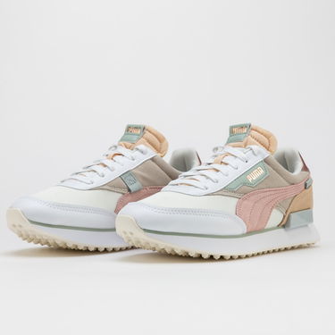 Кецове и обувки Puma Future Rider Soft Metal Wn's marshmallow - natural vachetta Бяло | 374665 02, 0