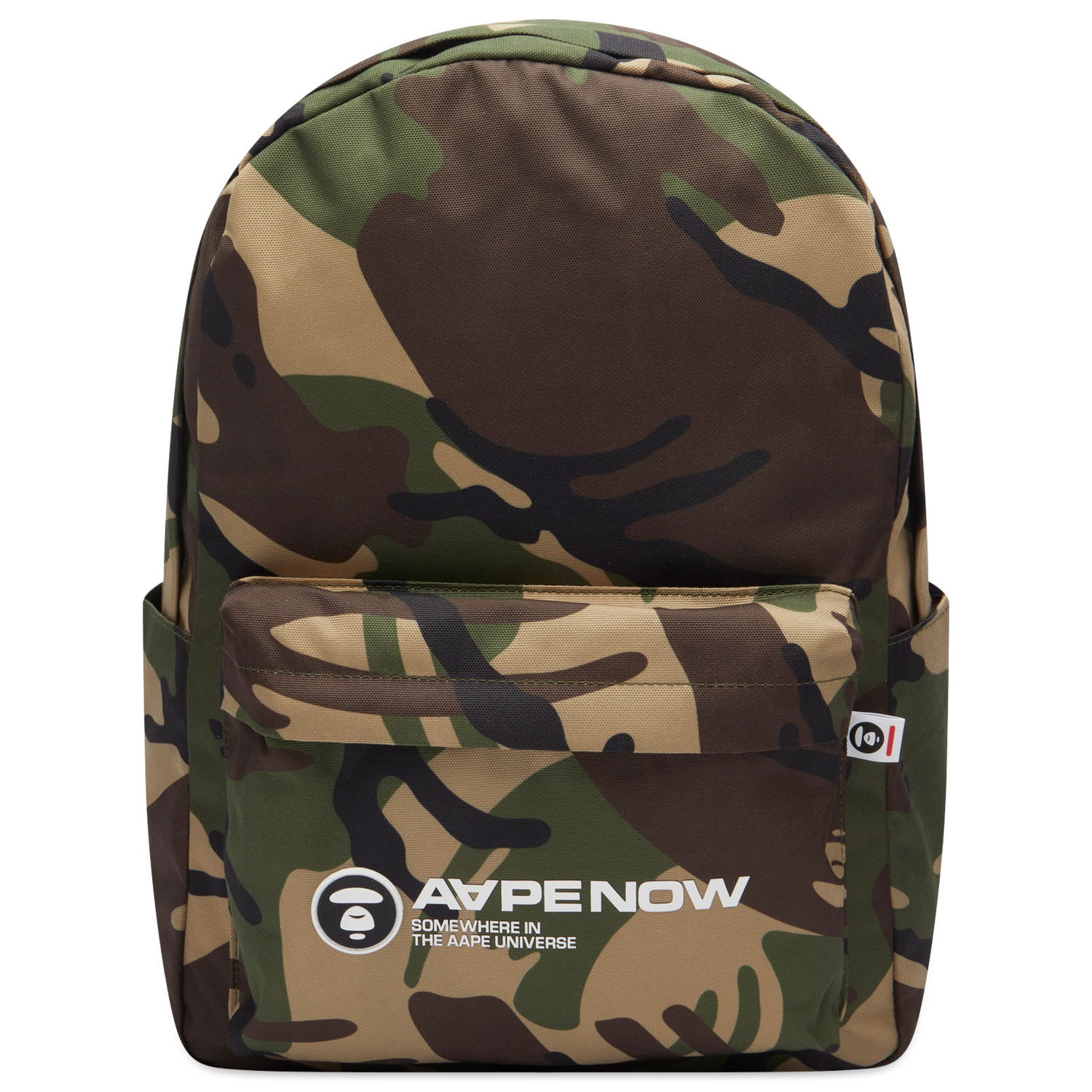 Раница AAPE by A Bathing Ape AAPE Nylon Camo Backpack Зелено | AAPBGM5253XXMGRZ, 0