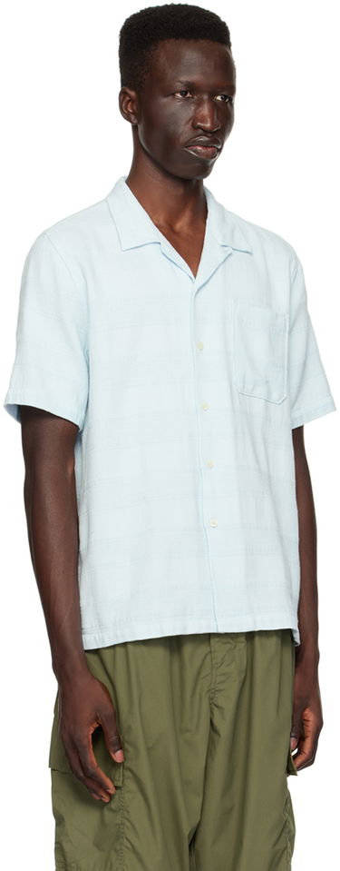 Риза Universal Works Universal Works Road Shirt Синьо | 30178, 1
