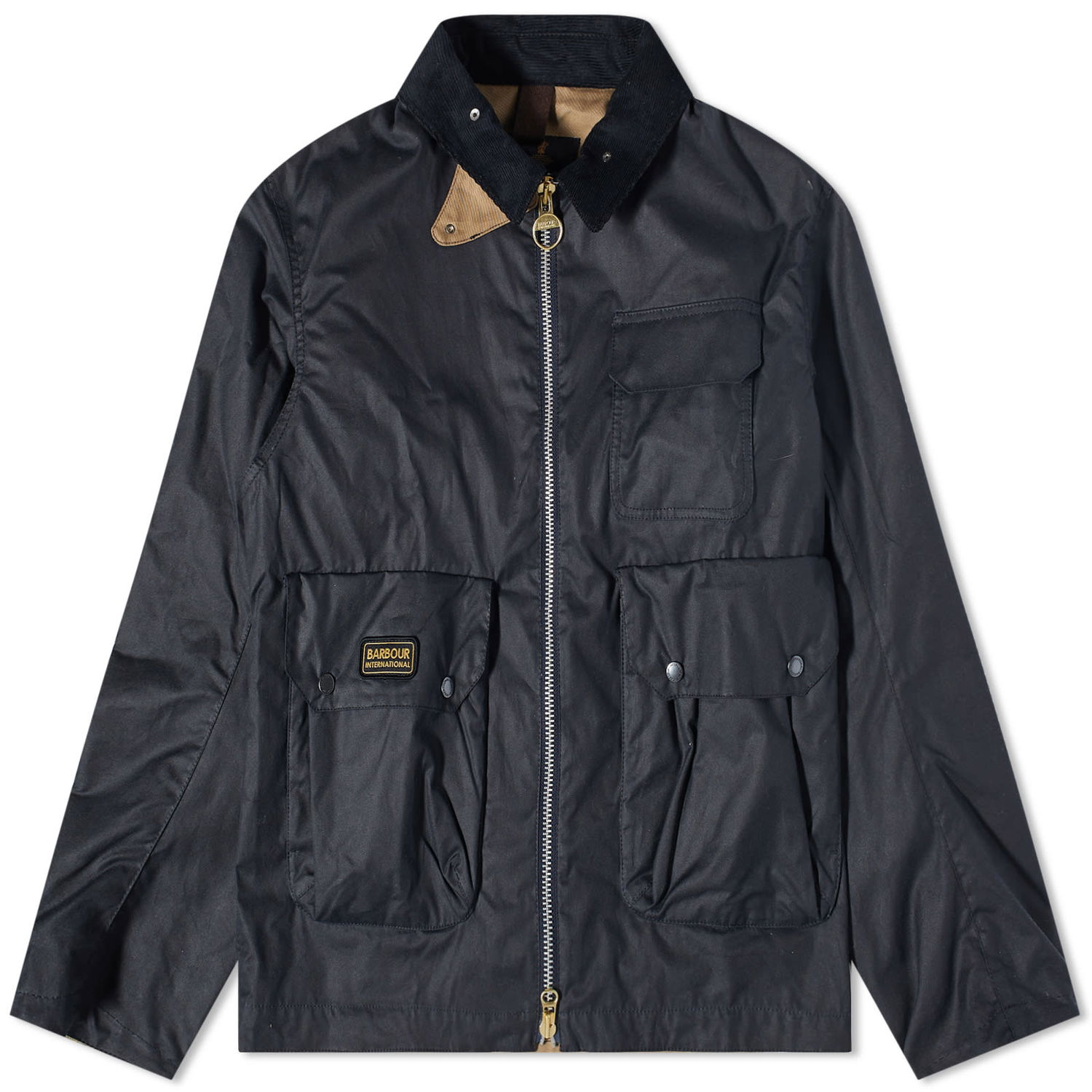 Яке Barbour International Harlow Wax Jacket Черно | MWX2150NY92, 0