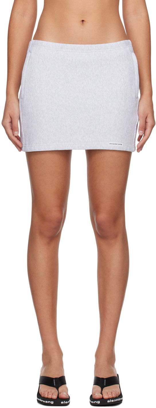 Wang Zip Miniskirt