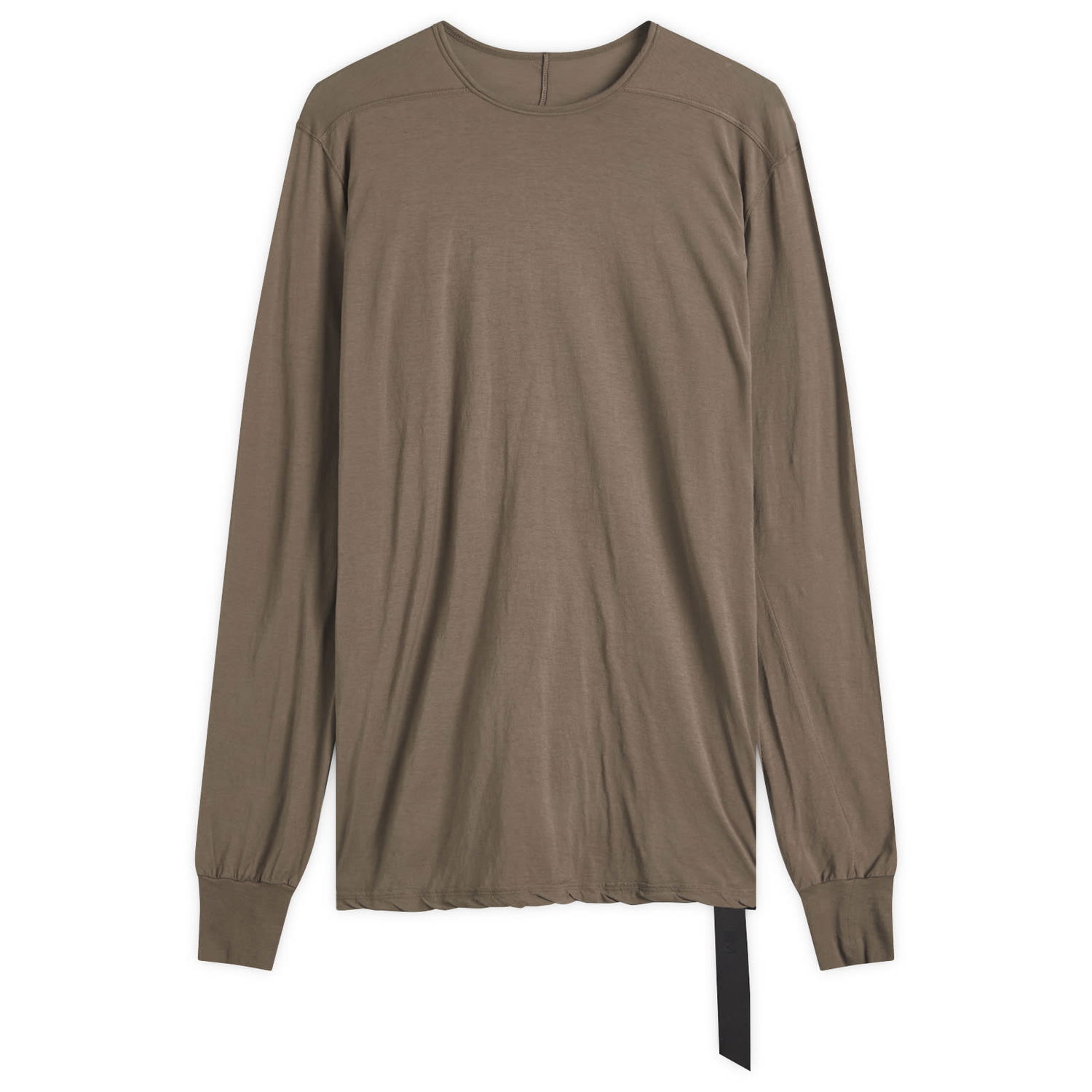 Тениска Rick Owens Rick Owens DRKSHDW Level Long Sleeve T-Shirt, Size Small Кафяво | DU01E3260-BH-34, 1