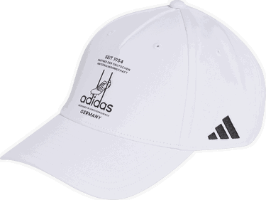 Шапка с козирка adidas Originals Germany National Team Baseball Cap Бяло | ke6692, 0