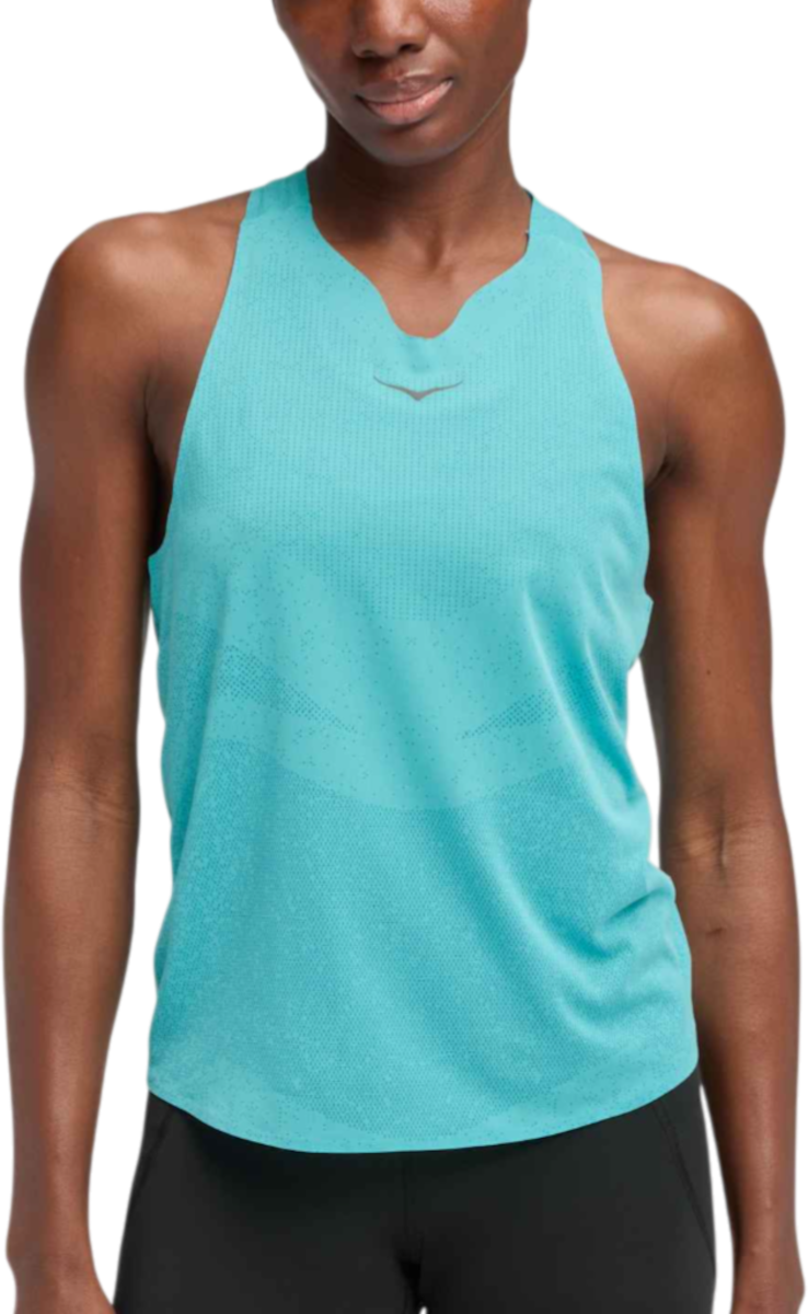 Потник Hoka One One Hoka Race Day Singlet Тюркоазено | 1164153-clu, 0