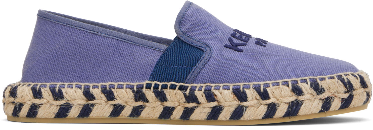 Кецове и обувки KENZO Kenzo Canvas Espadrilles Синьо | FF62ES052FS5, 0
