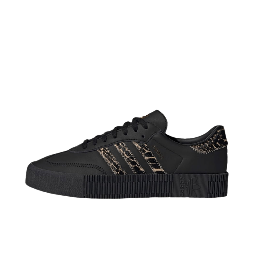 Кецове и обувки adidas Originals Sambarose Cheetah Print W Черно | FZ3636