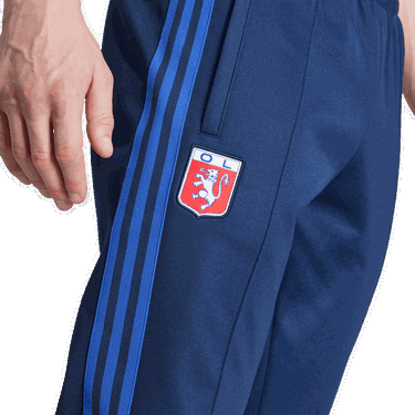 Спортни панталони adidas Originals Olympique Lyon 75th Anniversary Track Pants Синьо | kc0700, 2