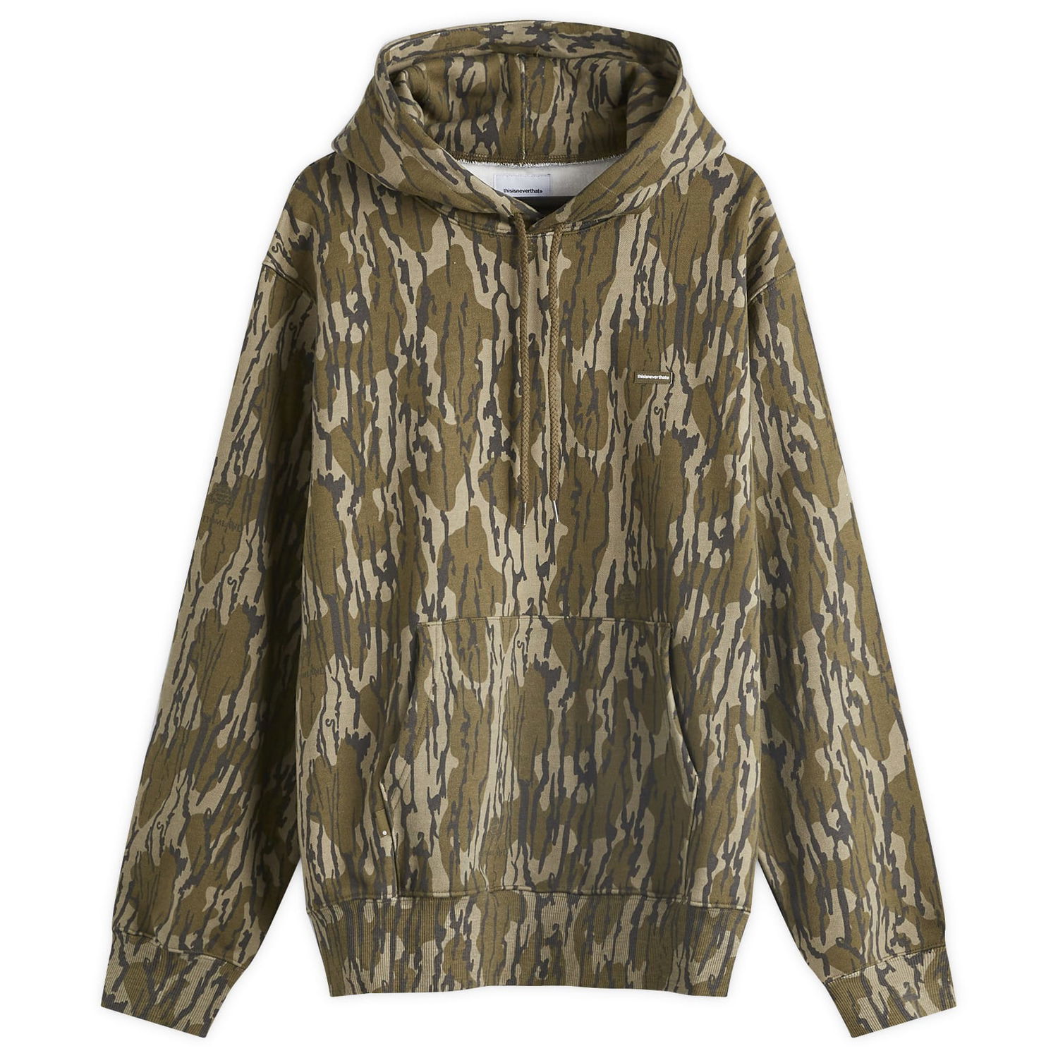 Суитчър thisisneverthat Camouflage Print Classic Hoody Зелено | TN243TSWHO12-CAM, 0