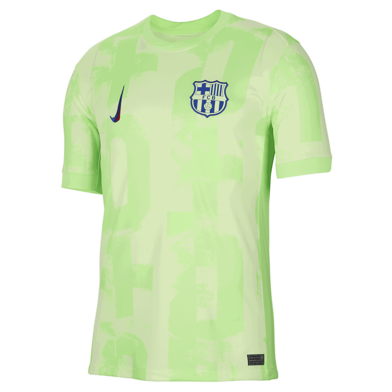 Фланелка Nike Dri-FIT FC Barcelona Stadium 2024/25 Third Football Replica Jersey Зелено | FQ2022-701, 0