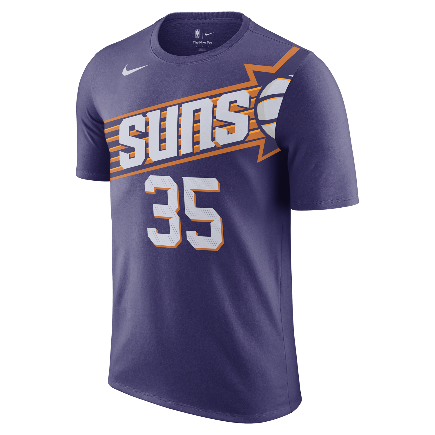 Тениска Nike NBA Kevin Durant Phoenix Suns Лилаво | FD9807-573, 0