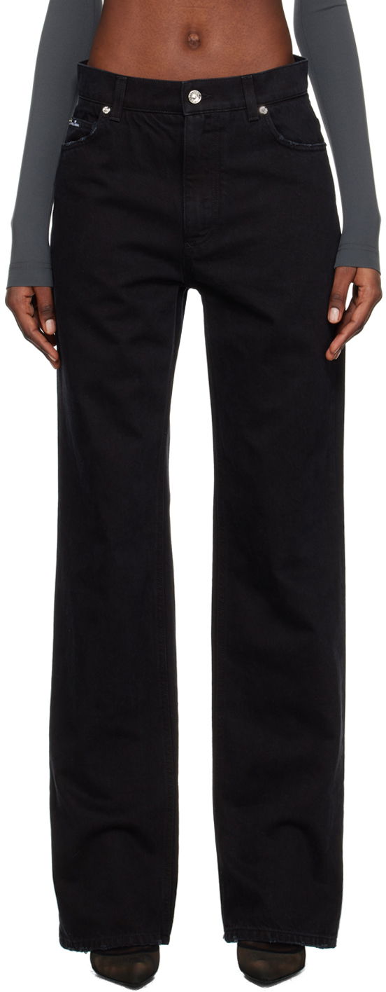 Дънки Dolce & Gabbana Black Kim Kardashian Edition Flared Jeans Черно | FTCGND G8GZ9, 0