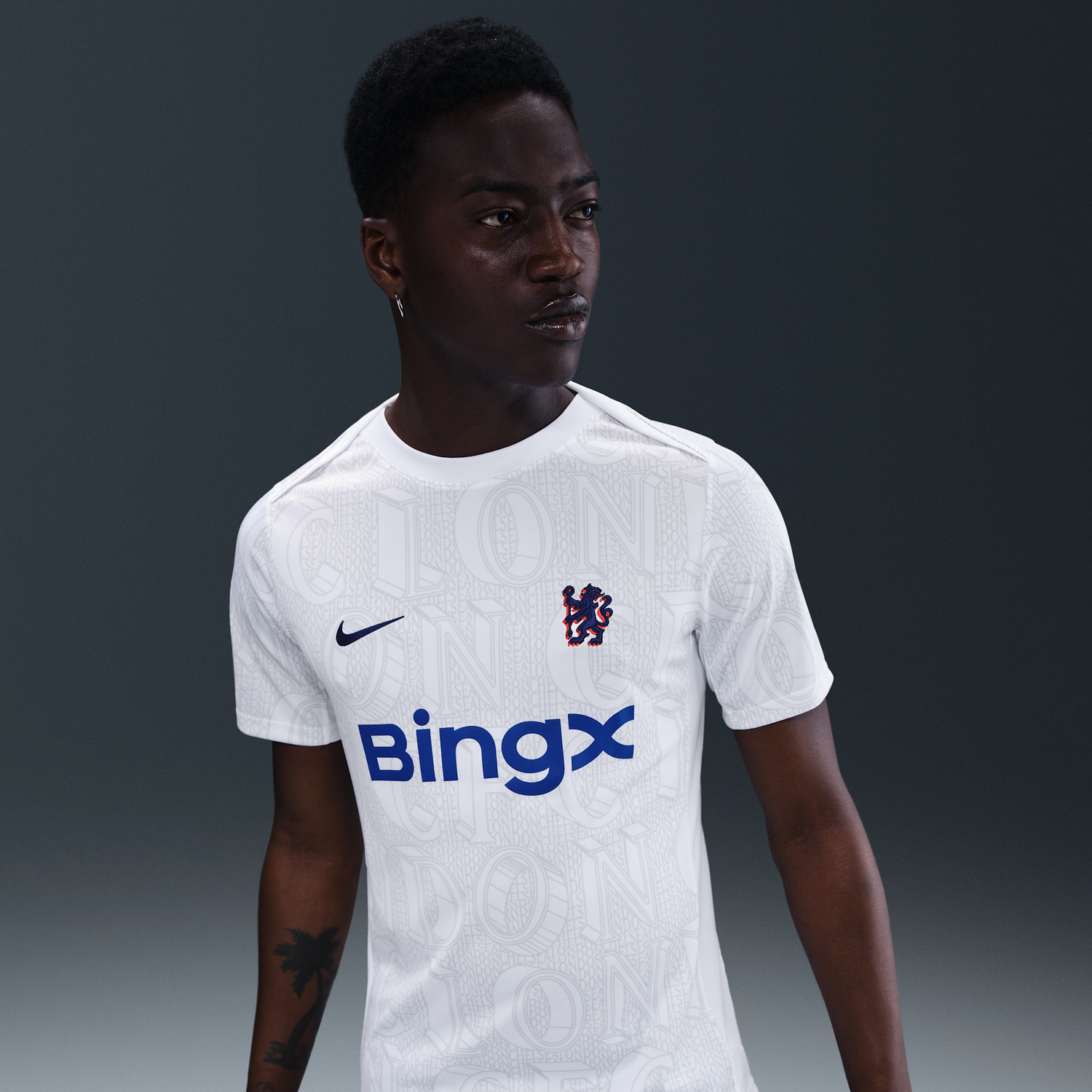 Фланелка Nike Dri-FIT Chelsea FC Academy Pro Pre-Match Soccer Jersey Бяло | HJ7139-101, 0
