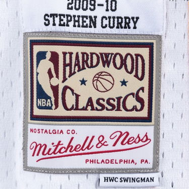 Фланелка Mitchell & Ness Golden State Warriors Stephen Curry Swingman Jersey Бяло | SMJYGS18169-GSWWHIT09SCU, 2