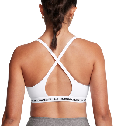 Сутиен Under Armour Crossback Low Sports Bra Бяло | 1386424-100, 2