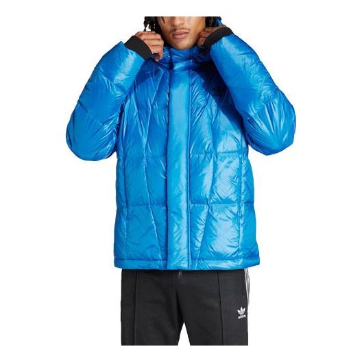 Пухо яке adidas Originals Lightweight Down Puffer Jacket Синьо | IR7130
