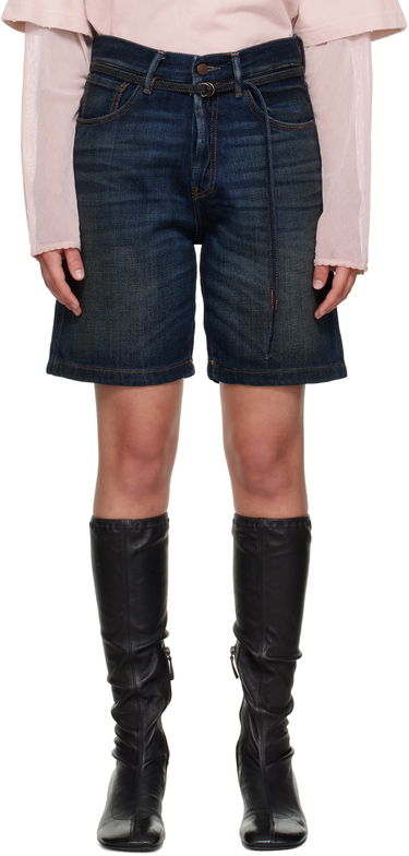Къси панталони Acne Studios Acne Studios Loose Fit Denim Shorts Синьо | CE0067-, 0