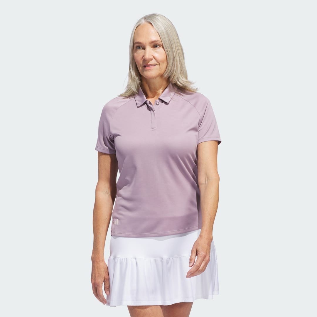 Поло тениска adidas Performance Ultimate365 HEAT.RDY Polo Shirt Лилаво | IN2541, 1