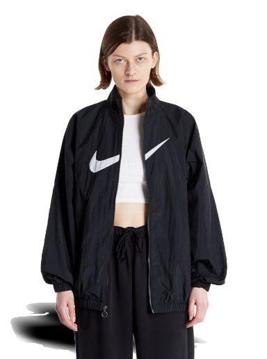 Ветровка Nike NSW Essential Woven Jacket Hbr Black/ White Черно | DM6181-010