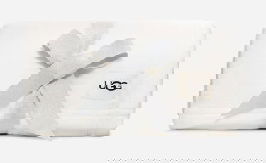 Шал UGG Bartlet Fleece Blanket Бяло | 1131437-CSLV, 0