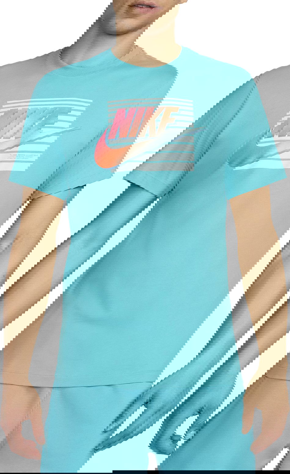 Тениска Nike M NSW TEE 6MO FUTURA Тюркоазено | fq7995-345, 0