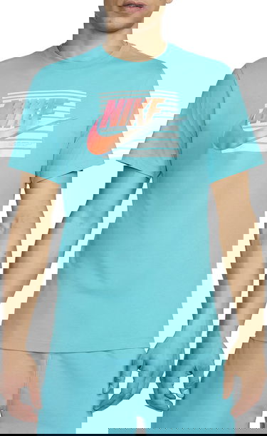 Тениска Nike M NSW TEE 6MO FUTURA Тюркоазено | fq7995-345, 0