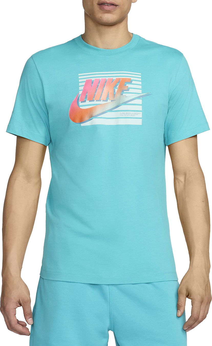 Тениска Nike M NSW TEE 6MO FUTURA Тюркоазено | fq7995-345