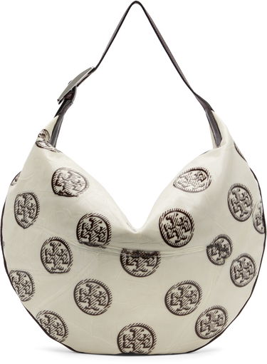 Чанта през рамо Tory Burch Tory Burch T Monogram Balloon Bag Бяло | 171915-102, 0