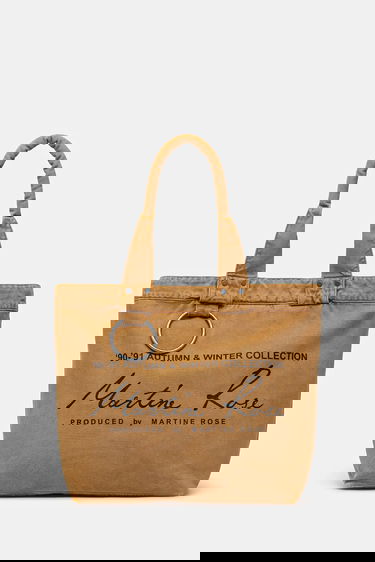 Голяма пазарска чанта Martine Rose Martine Rose Bondage Tote Bag Кафяво | 1207WP22718, 0