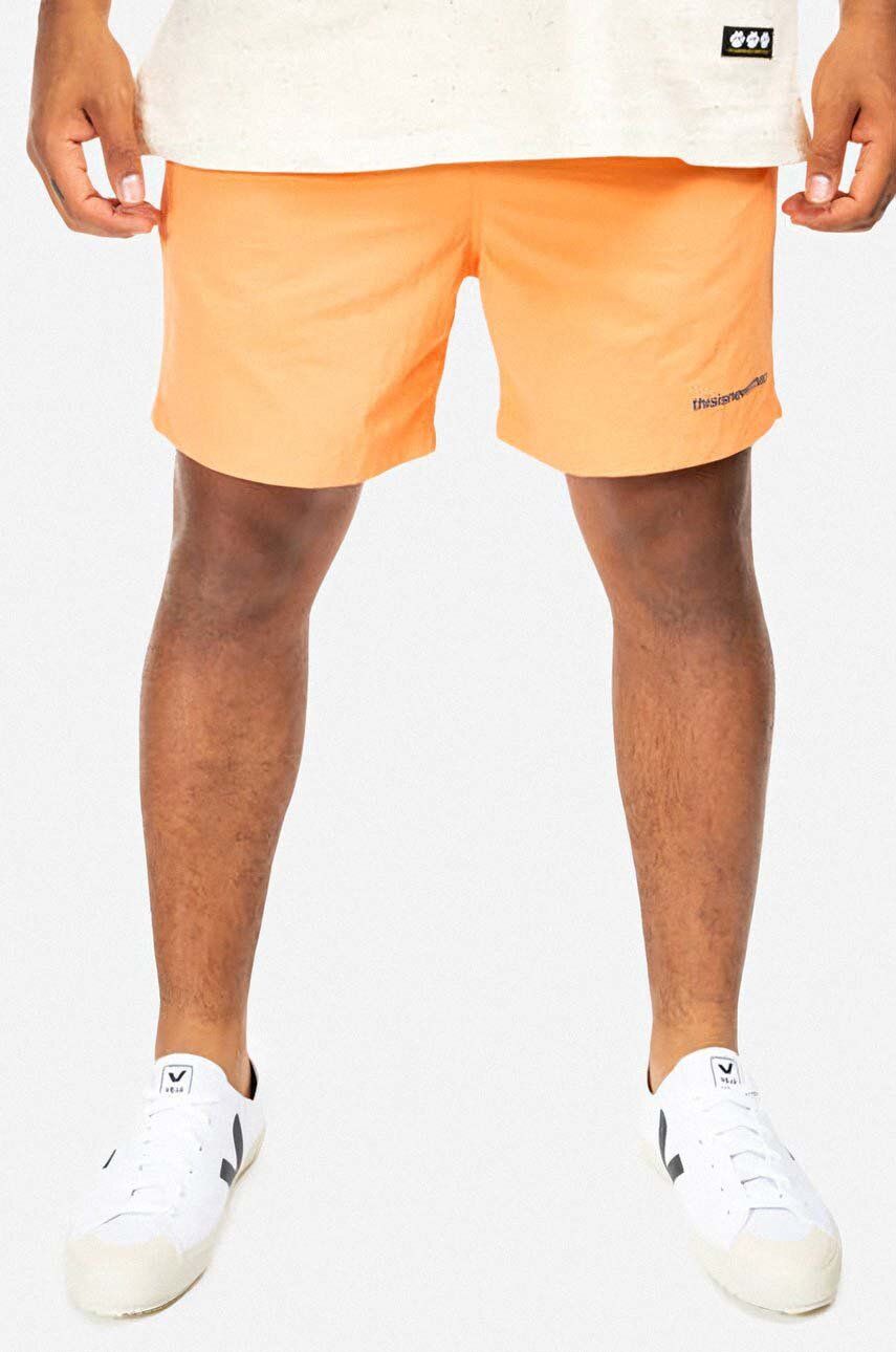 Къси панталони thisisneverthat Jogging Shorts Жълто | TN221WSONS01, 0