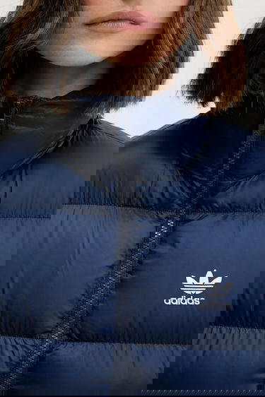 Пухо яке adidas Performance Adicolor Short Puffer Jacket Синьо | JX2950, 4