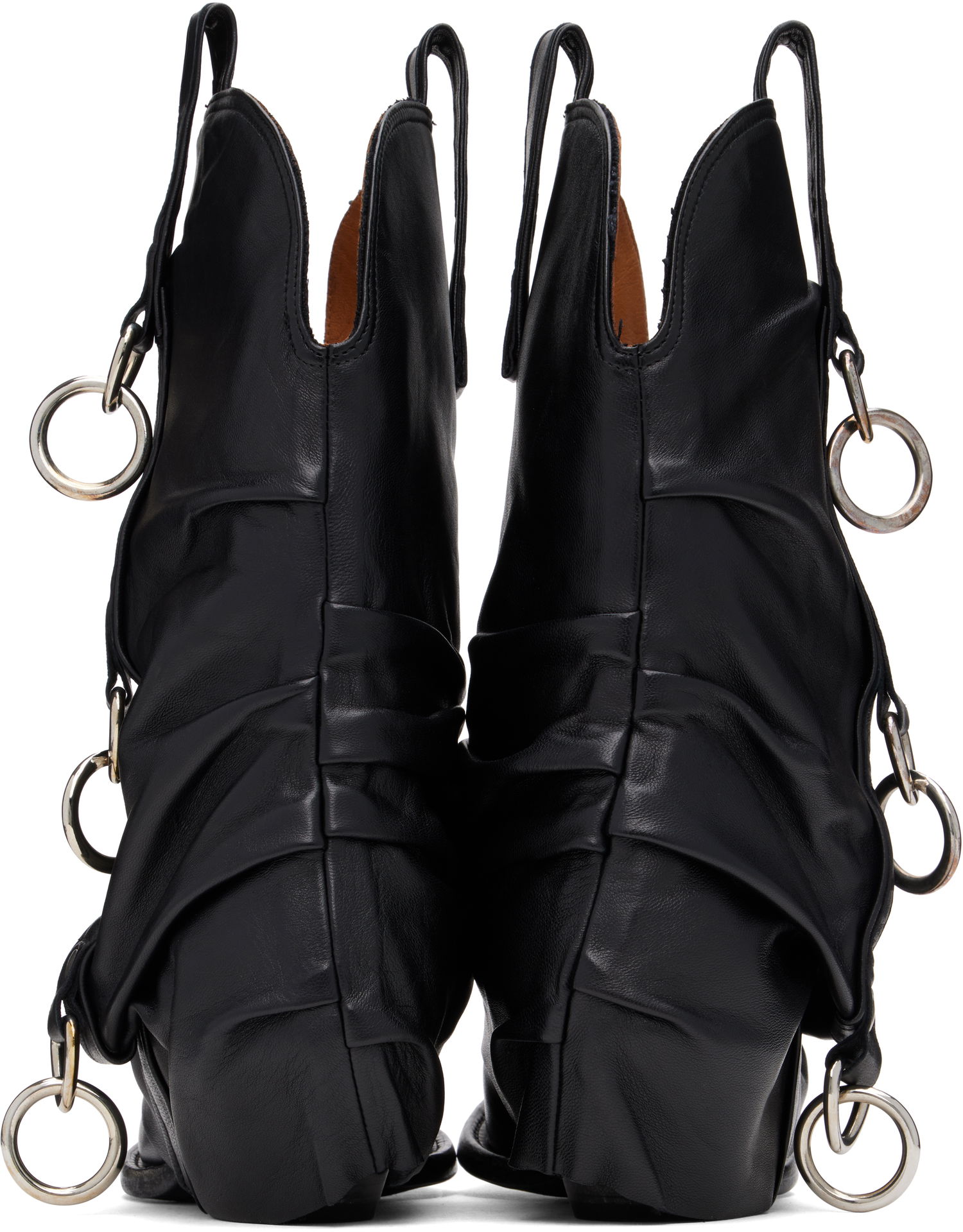 Облекло R13 R13 Harness Low Rider Cowboy Boots Черно | R13WS064-S152A, 1