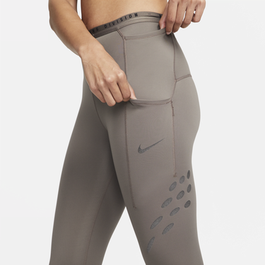 Клинове Nike Dri-FIT Running Leggings Кафяво | dm7749-289, 3
