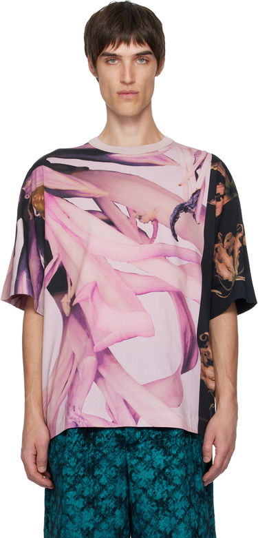 Тениска Dries Van Noten Dries Van Noten Floral Print Oversized T-shirt Многоцветен | 252-021109-2602, 0