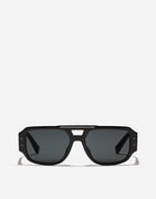 Dolce & Gabbana Rectangular Acetate Sunglasses