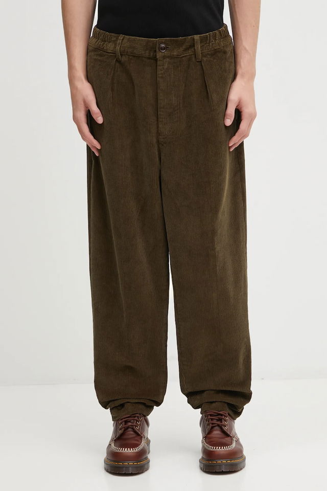 Elmbank OS Corduroy Pleated Trousers