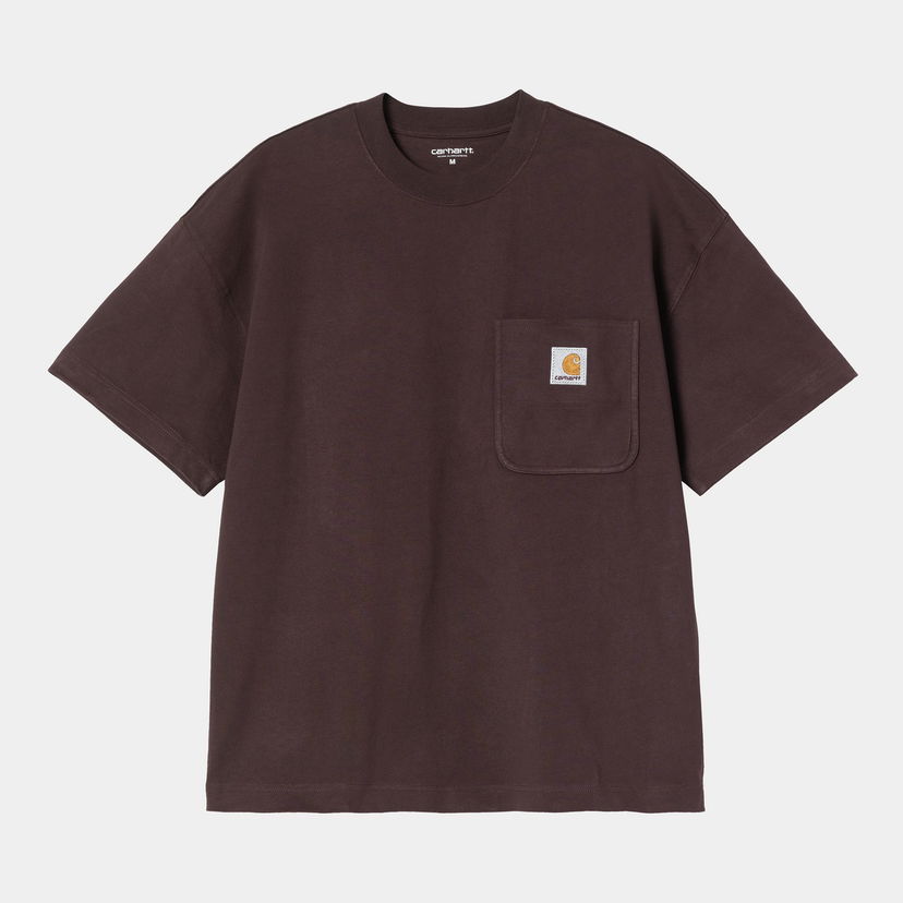 Тениска Carhartt WIP Carhartt WIP S/S Work Pocket T-Shirt Кафяво | I035523_17