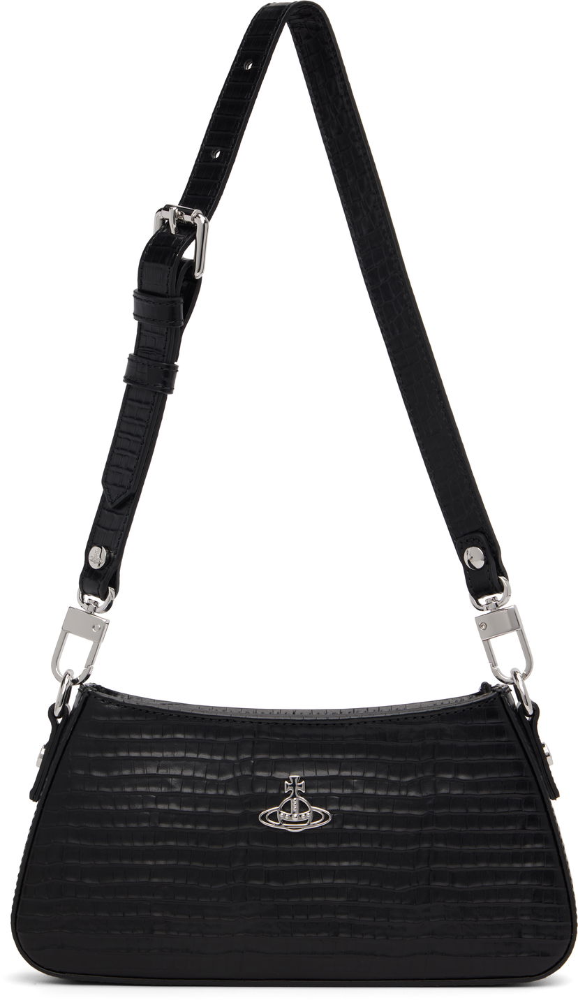 Чанта през рамо Vivienne Westwood Vivienne Westwood Tasha Shoulder Phone Bag Черно | 5801000GW-L00C0-