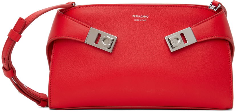 Дамска чанта FERRAGAMO Hug Crossbody Bag Червено | 218964 - 774620