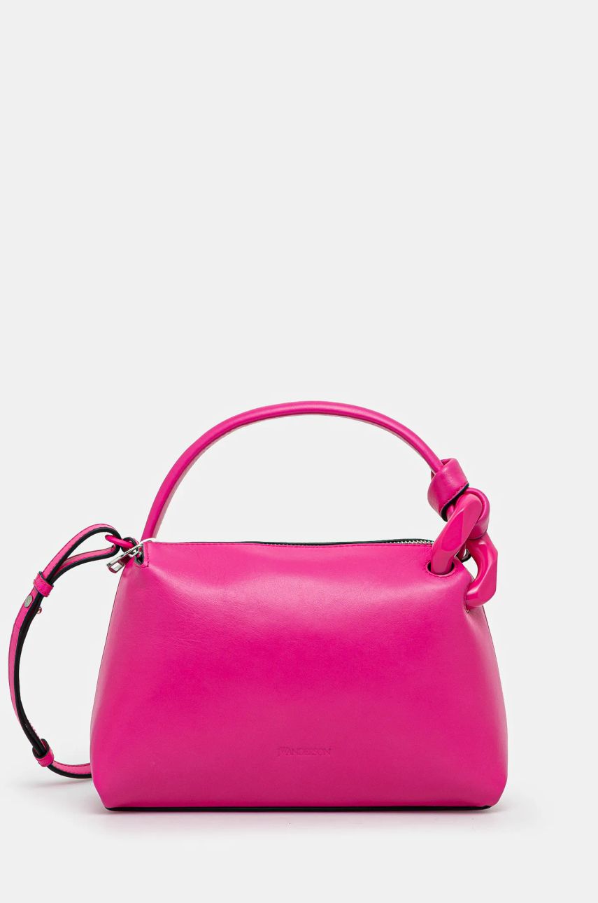 Дамска чанта JW Anderson JW Anderson The JWA Small Corner Bag Розово | HB0642.LA0020.350, 0