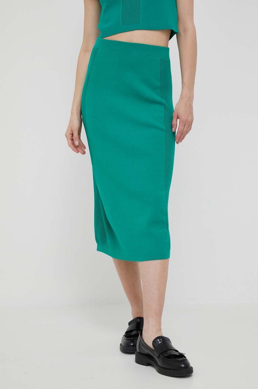 Пола United Colors of Benetton Skirt Зелено | 1290D000B.24B, 0