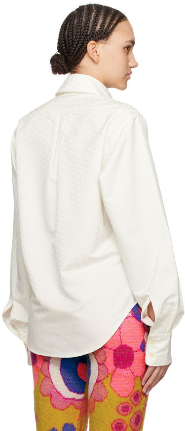 Риза ERL White Button-Up Shirt Бяло | ERL08B002, 2