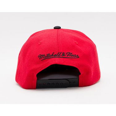 Шапка Mitchell & Ness Two-Tone Snapback Cap with Embroidered Logo Червено | 6HSSMM19224-CBUBKWH, 1