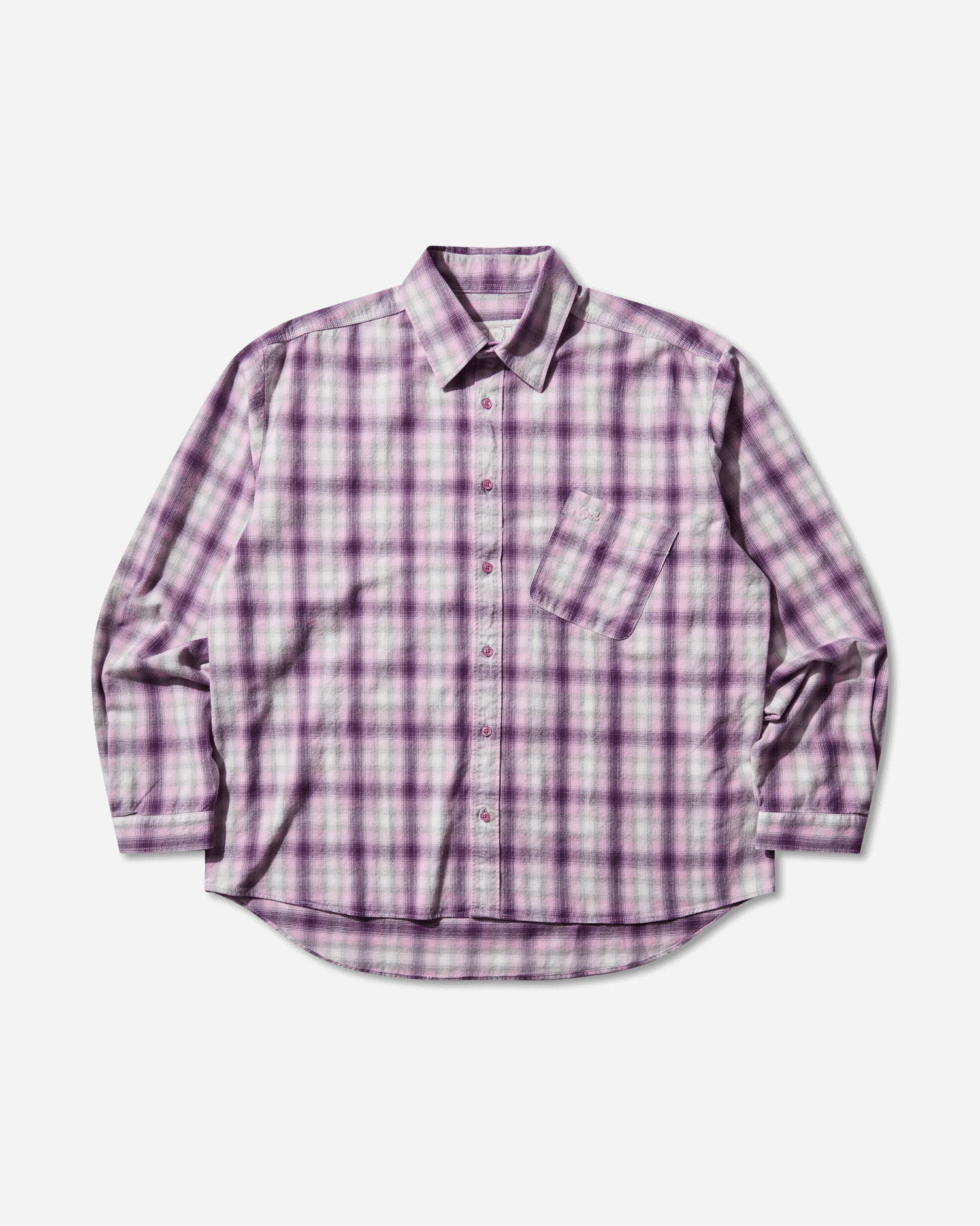 Риза ERL Plaid Overshirt Лилаво | ERL11B003 1, 1