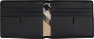 Портфейл Burberry Burberry Knight Stamp Bifold Wallet Черно | 8113095, 2
