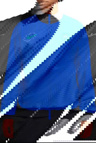 Яке бомбър Nike Inter Milan Anthem Jacket Синьо | hj6395-438, 0