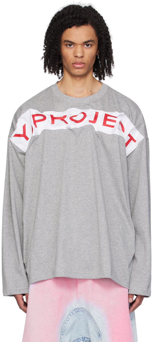 Draped Long Sleeve T-Shirt