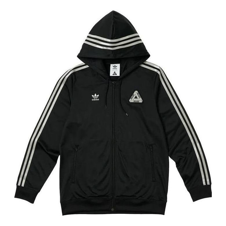 Суитчър adidas Originals Palace Originals Firebird Track Hoodie Черно | IJ9803, 0
