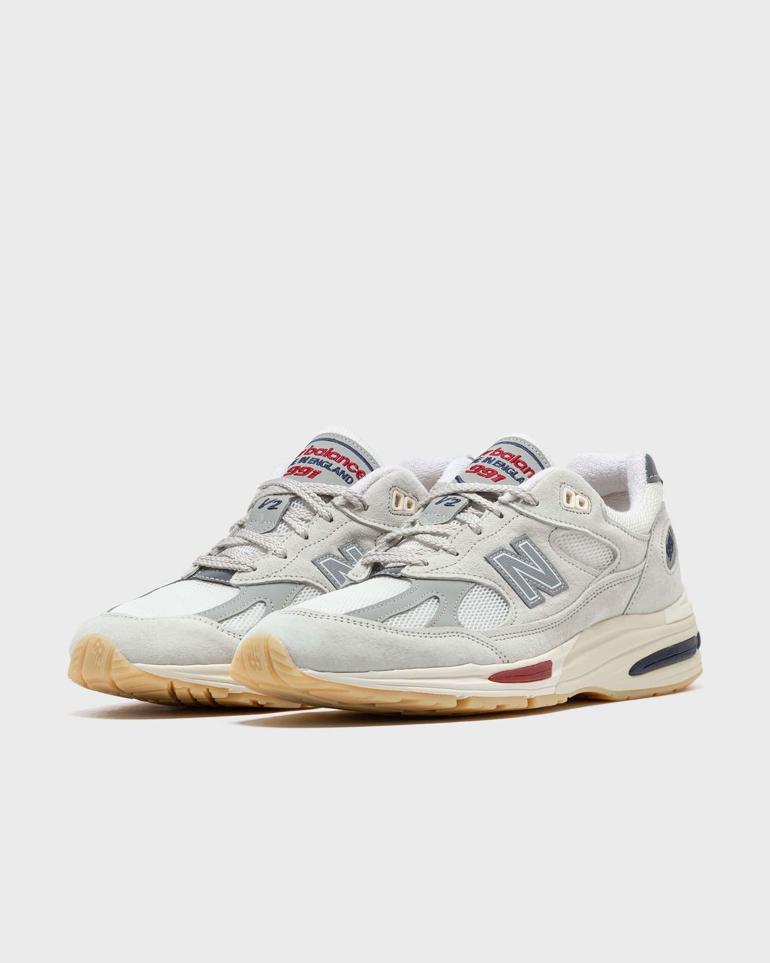 Кецове и обувки New Balance U991 Off White - Made in England US 12 Сиво | U991VS2, 1