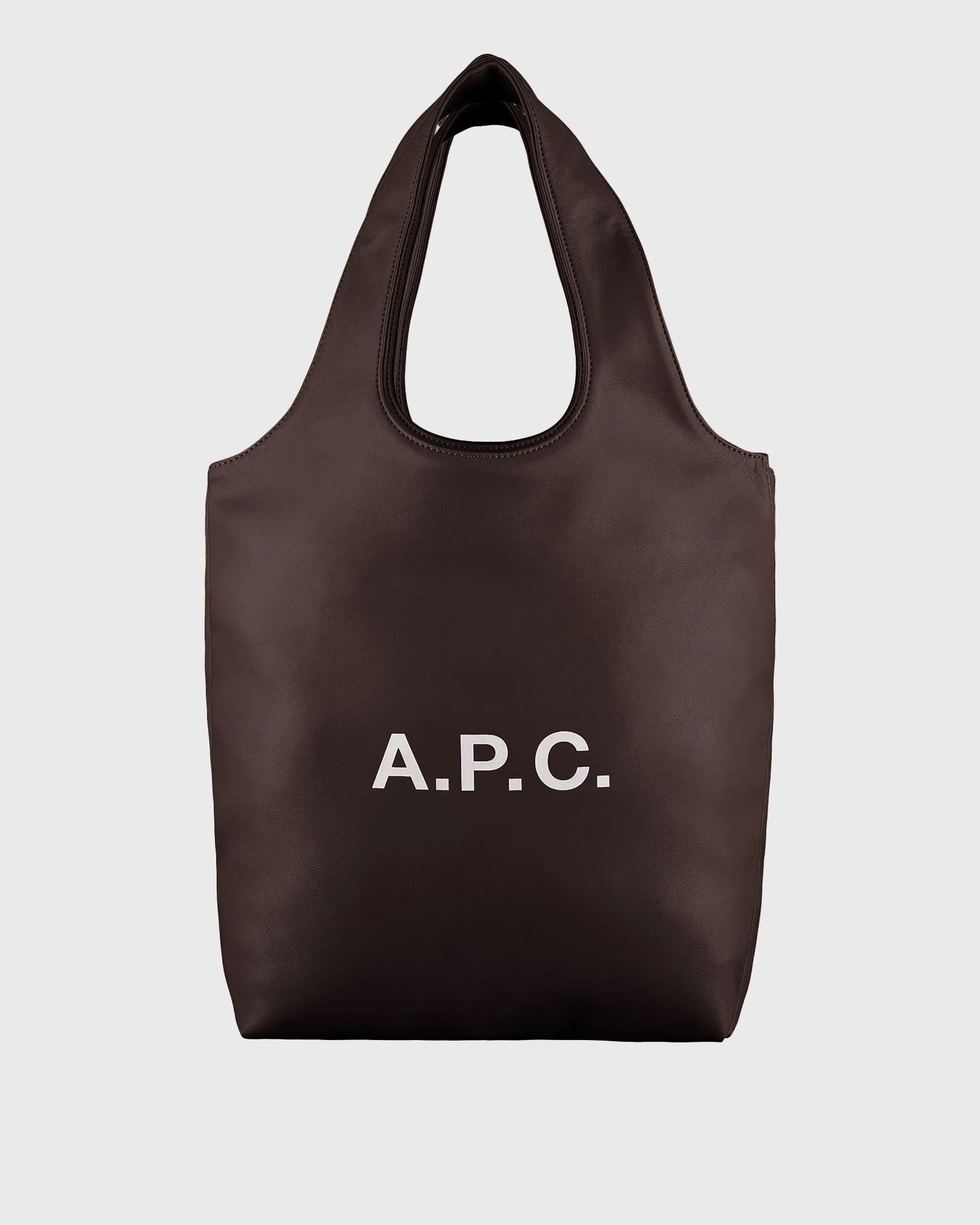 Голяма пазарска чанта A.P.C. A.P.C. Ninon Small Tote Bag Кафяво | PUAAT-M61861-CAE, 0